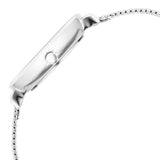 Fastrack Women's Watch Blue Dial with Silver Mesh Band, 68045SM02