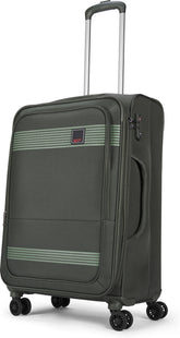 VIP 69cm, 8 Wheel Soft Case Trolley, Ivory Green, TRIUMPH69IGR Soft shell luggage