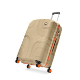 Skybags Cubism 76cm, 8 Wheel Hard Case Trolley, Sandy Beige, CUBISM76MJT