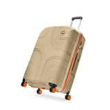 Skybags Cubism 66cm, 8 Wheel Hard Case Trolley, Sandy Beige, CUBISM66MJT