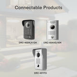 Commax Fine View 10 Inch Handsfree Smart Wall Pad with Memory Record and Smartphone Connectable, Neo Silver, CDV-1004QT