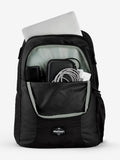 Wildcraft Dapper 30L Mountain Jacquard Black Laptop Backpack, DAPPER30BLK