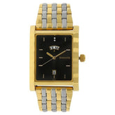 Sonata Men's Watch Analog Black Dial With Stainless Steel Band, 7112BM01