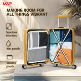 VIP Lexus 55cm Hard Case Trolley 8 Wheels Getway Orange, LEXUS55GOR