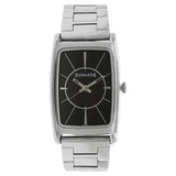 Sonata Men's Watch Analog Black Dial With Stainless Steel Band, 7122SM01
