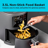 Black+Decker 8-in-1 Digital Air Fryer 3.5L 1500W, Black, AF3550-B5