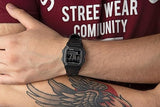 Casio Men's Watch Digital Black Dial with Black Resin Band, W-800H-1BVDF