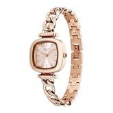 Titan Raga Showstopper Women's Watch Analog Rose Gold Dial with Rose Gold Stainless Steel Band, 95302WM01