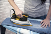 Black+Decker 1200W Heavy Weight Dry Iron, Black and Gold, F550
