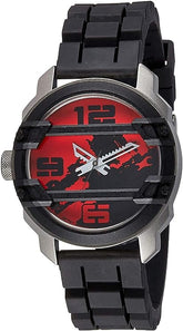 Fastrack Men's Watch Analog, Red Dial Resin Strap, 3153KP01