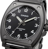 Casio Men's Watch Analog Black Dial With Black Stainless Band, MTP-E730B-1AVDF