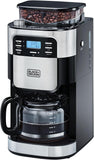 Black+Decker 12 Cups Drip Coffee Maker with Built-in Grinder DCMG1000-B5