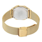 Casio Unisex Watch Vintage Collection Digital, Gold Dial Gold Stainless Steel Strap, A700WMG-9ADF
