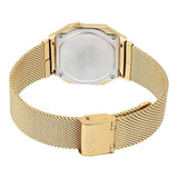 Casio Unisex Watch Vintage Collection Digital, Gold Dial Gold Stainless Steel Strap, A700WMG-9ADF