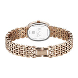 Titan Raga Spotlight Women's Quartz Analog Watch, Silver Dial, Gold Metal Strap, TI-95430WM01