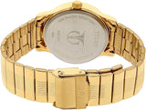 Titan Men's Watch Karishma Collection Analog, Champagne Dial Gold Stainless Strap, 1580YM05