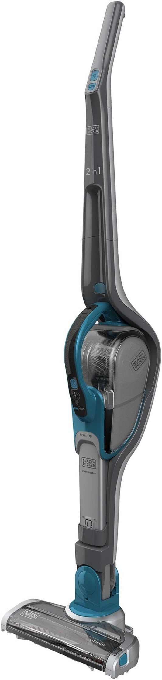 Black+Decker, 2 in 1 Cordless Smart Tech Vacuum Cleaner 25 Watts , SVJ520BFS