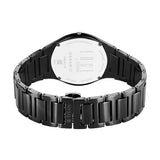 Titan Men's Edge Watch in Glossy Black with Diamonds and Black Ceramic Band, 1696NC12