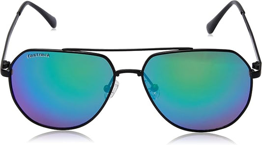 Fastrack Men's Sunglasses, Multicolor Lens, UV protected, M186BU1