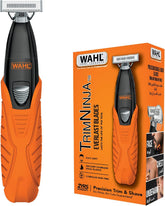 Wahl Trim Ninja Cordless Trimmer, 3031009 | All in One Hybrid Electric Razor and Beard Trimmer, All Body Electric Shaver For Men