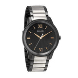 Sonata SO-7133KM03 black dial unisex watch