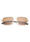Fastrack Men's Sunglasses, Brown Lens, Polarised, M8037BR2PV