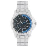 Sonata Men's Watch Analog Blue Dial With Stainless Steel Band, 77001SM01