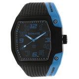 Sonata Men's Digital Watch With Black Plastic Strap, 77012PP02