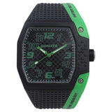 Sonata Men's Digital Watch With Black Plastic Strap, 77012PP03