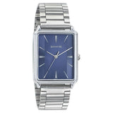 Sonata Men's Watch Analog Blue Dial With Stainless Steel Band, 77084SM03