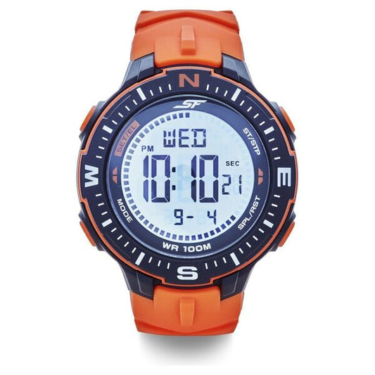 Sonata, Men, Digital, Watch, Plastic Strap, 77095PP02