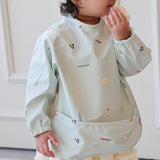 Milk It Baby Water Proof Sleeved Bib, Hong Kong City, MI-SBHK006S