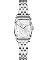 Lee Cooper Women's Analog Watch with White Mother Of Pearl Dial and Stainless Steel Band, LC08370.320