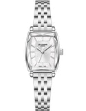 Lee Cooper Women's Analog Watch with White Mother Of Pearl Dial and Stainless Steel Band, LC08370.320
