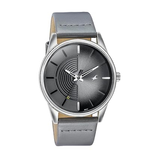 Fastrack, Men's, Analog Watch, with Leather Band, FA-3305SL02