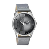 Fastrack Stunners Men's Watch Analog Grey Dial Grey Leather Strap, 3305SL02