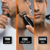 Wahl Trim Ninja Cordless Trimmer, 3031009 | All in One Hybrid Electric Razor and Beard Trimmer, All Body Electric Shaver For Men