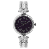 Sonata Women's Watch Analog Purple Dial With Stainless Steel Band, 8143SM01
