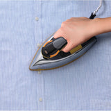 Black+Decker 1200W Heavy Weight Dry Iron, Black and Gold, F550