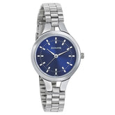 Sonata Women's Watch Analog Blue Dial With Stainless Steel Band, 8151SM04