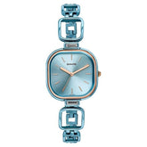 Sonata Innovations Colors Analog Women's Watch With Blue Dial and Blue Stainless Steel Strap,8186KM03