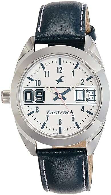 Fastrack, Men's, Analog Watch, Blue Dial, with Leather Band, FA-6171SL01