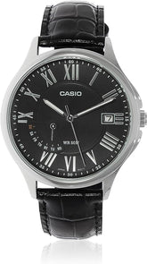 Casio, Women’s Watch Analog, Black Dial BlackLeather Band, LTP-E116L-1AVDF
