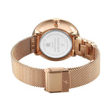 Fastrack Fleek Women's Watch Analog Green Dial with Rose Gold Stainless Steel Band, 6300WM02