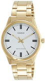 Casio Women's Watch Analog, White Dial Gold Stainless Steel Strap, LTP-V005G-7AUDF product image