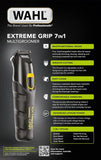 Wahl Extreme Grip 7 in 1 Multi-Grooming Trimmer Kit, 09893-417