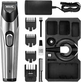 Wahl Silver Trim Rechargeable Beard Trimmer for Men Cordless,Precision Stainless Steel Blades, 09891-017