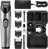 Wahl Silver Trim Rechargeable Beard Trimmer for Men Cordless,Precision Stainless Steel Blades, 09891-017
