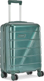 Carlton Milan 55cm, 4 Wheel Cabin Luggage Green Trolley,MILAN55GRN