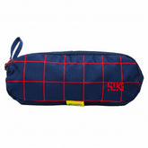 Wildcraft Wiki Pepo 1 Checks Navy Pencil & Stationary Pouch, WIKIPEPO1CNY